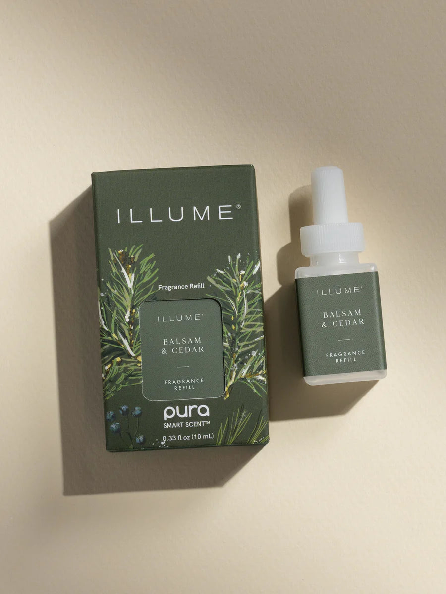 Pura Home - Illume - Balsam & Cedar V2 (Smart Vial) Refill