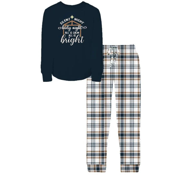 Kids Silent Night Jammie Jogger Pant Set