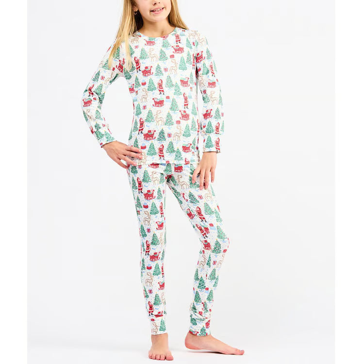 MS - Annie Kids PJ Set (LSP) - Tidings Toile