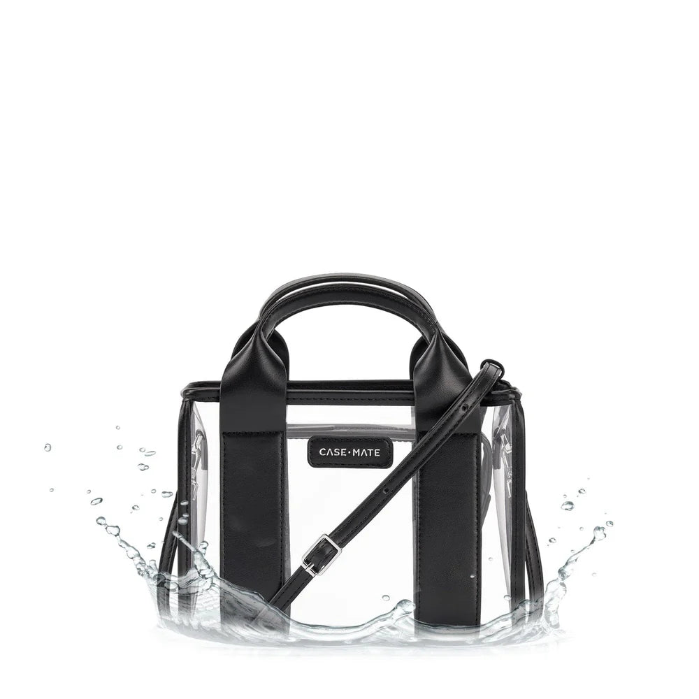 Case-Mate : Midnight Black Clear Stadium Bag