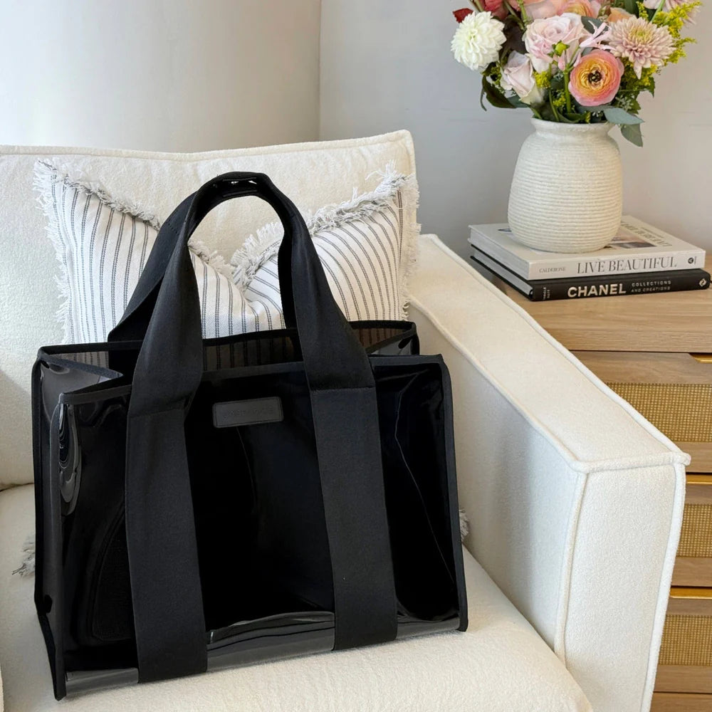 Case-Mate : Midnight Black Jelly Tote Bag