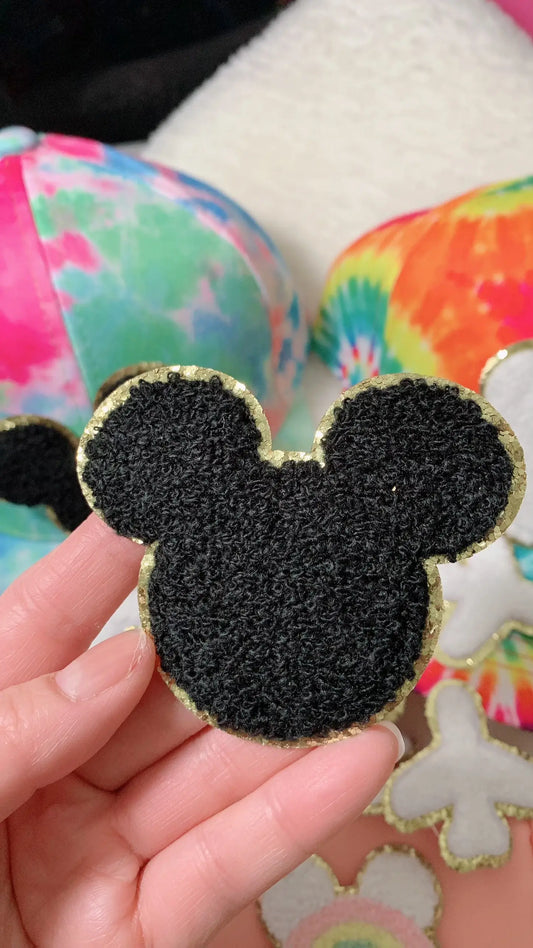 Adhesive Mickey Mouse Black
