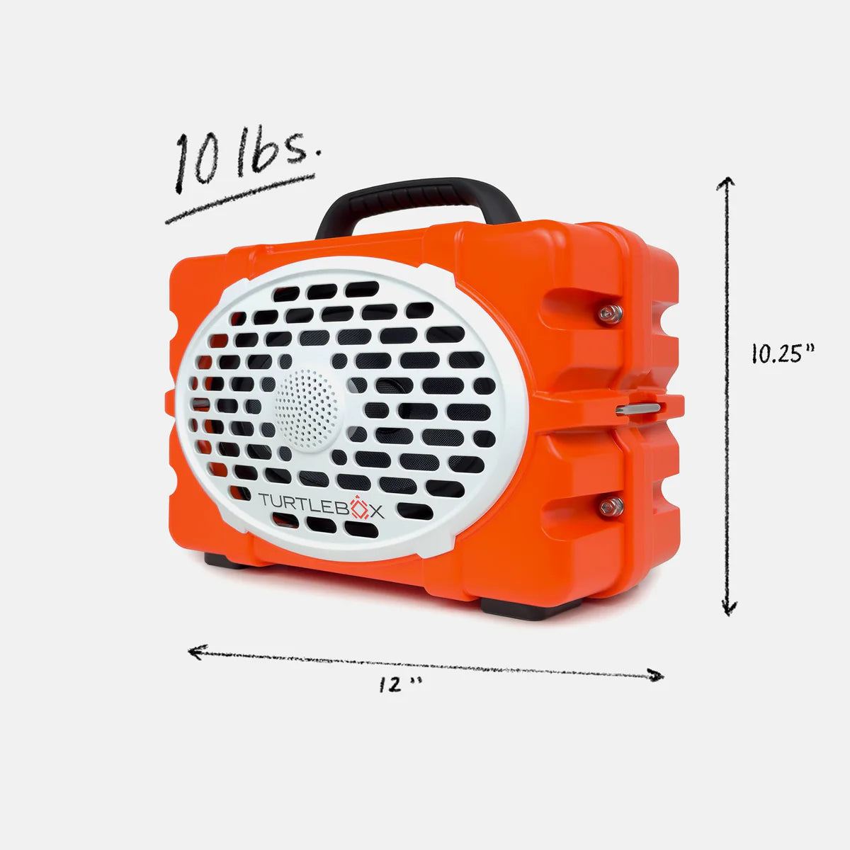 TURTLEBOX - Orange (Original Gen 3) Speaker