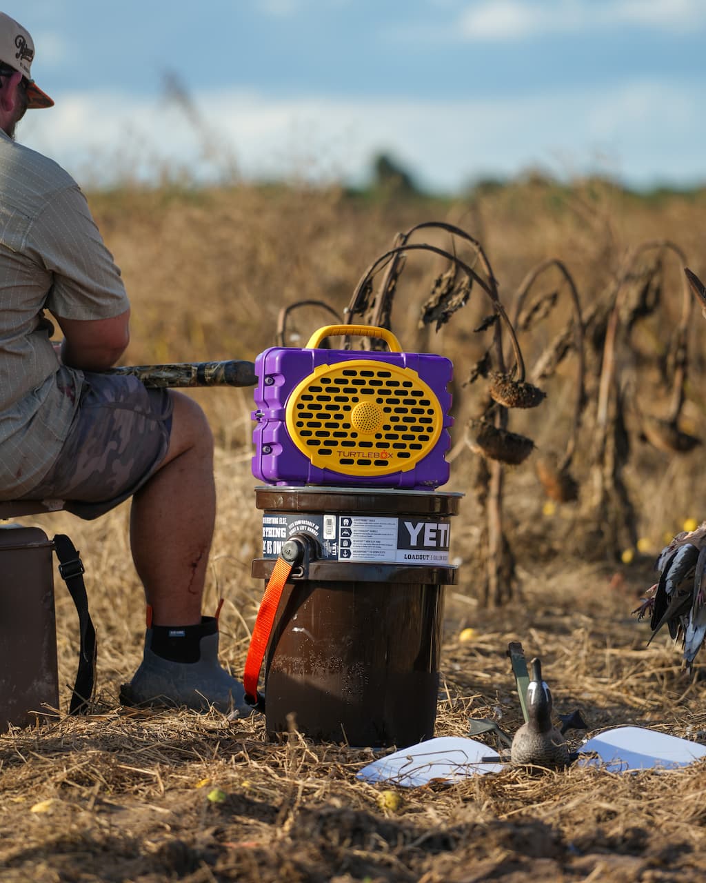 TURTLEBOX - Purple & Gold Gameday Edition (Original Gen 3) Speaker