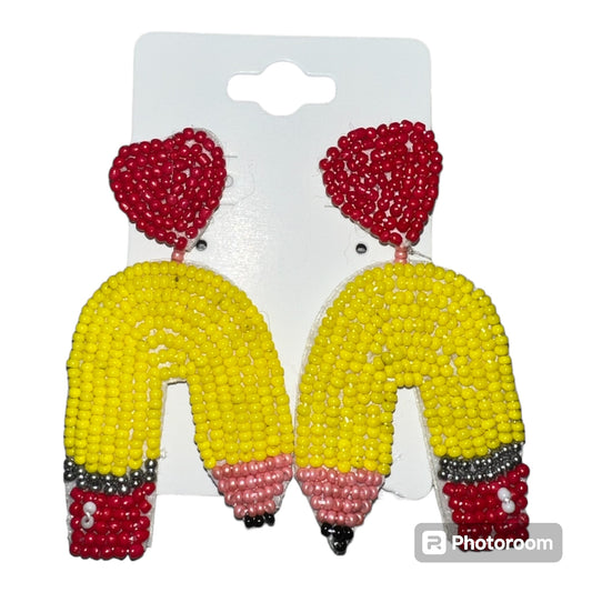 Pencil Earrings