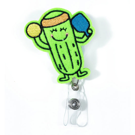 Nurseology - Pickleball Badge Reel