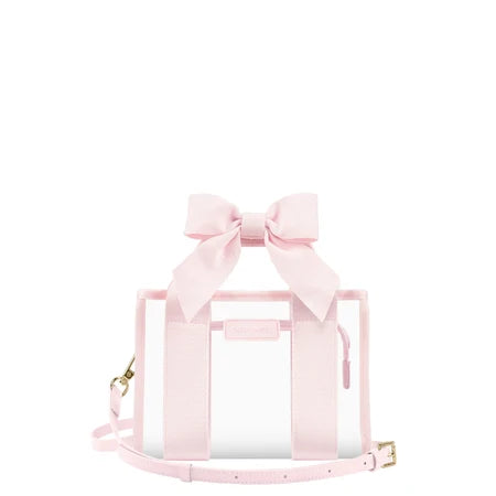 Case-Mate : Ballet Pink Bow Clear Stadium Bag