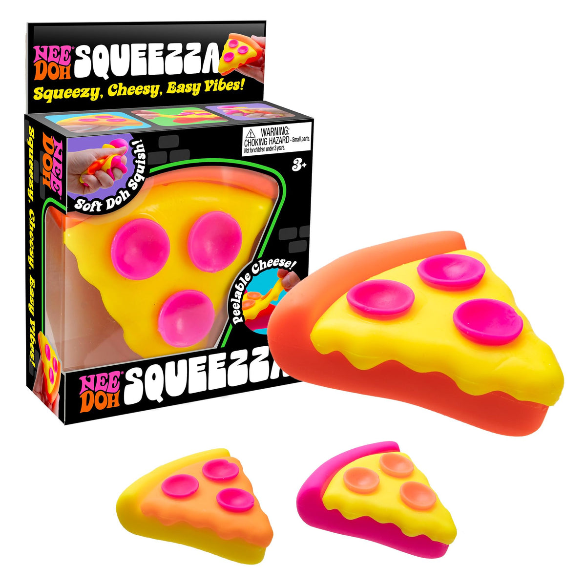 NeeDoh - Squeezza - Pizza Squishy