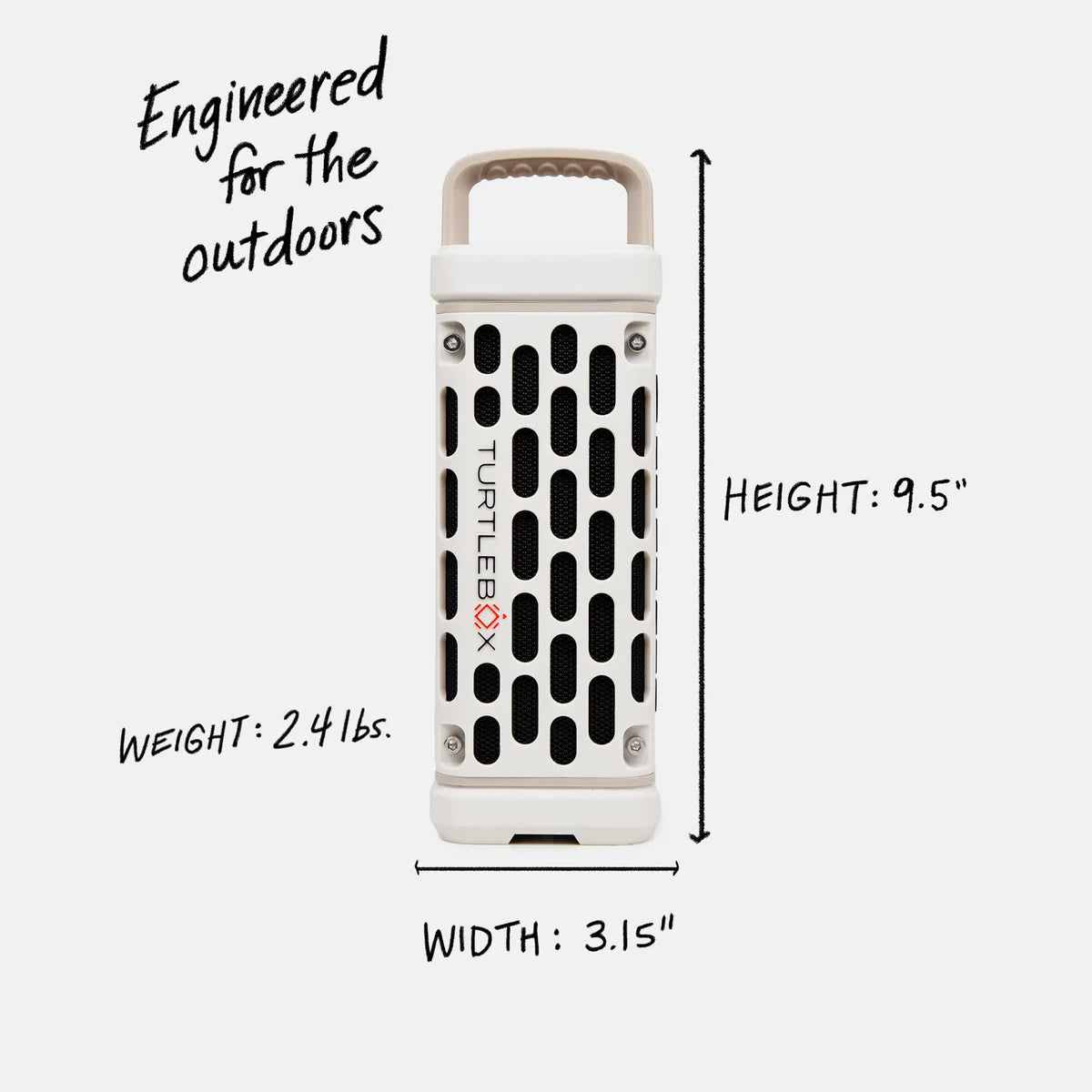 TURTLEBOX - Ivory Ranger Speaker