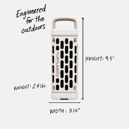TURTLEBOX - Ivory Ranger Speaker