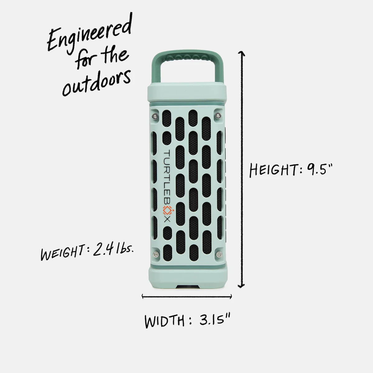 TURTLEBOX - River Rock Ranger Speaker