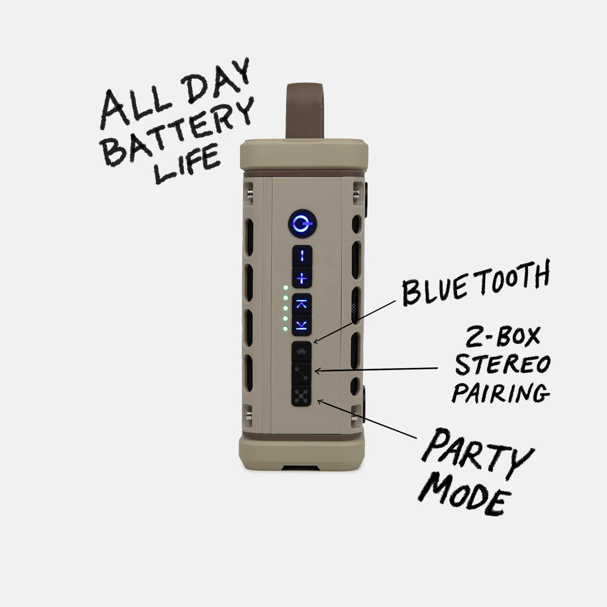 TURTLEBOX - Tan Ranger Speaker