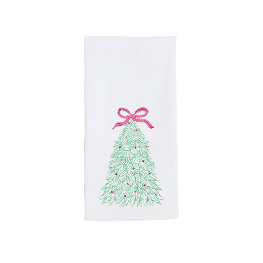 MS - Tea Towel - Rosy Woodlands Tree