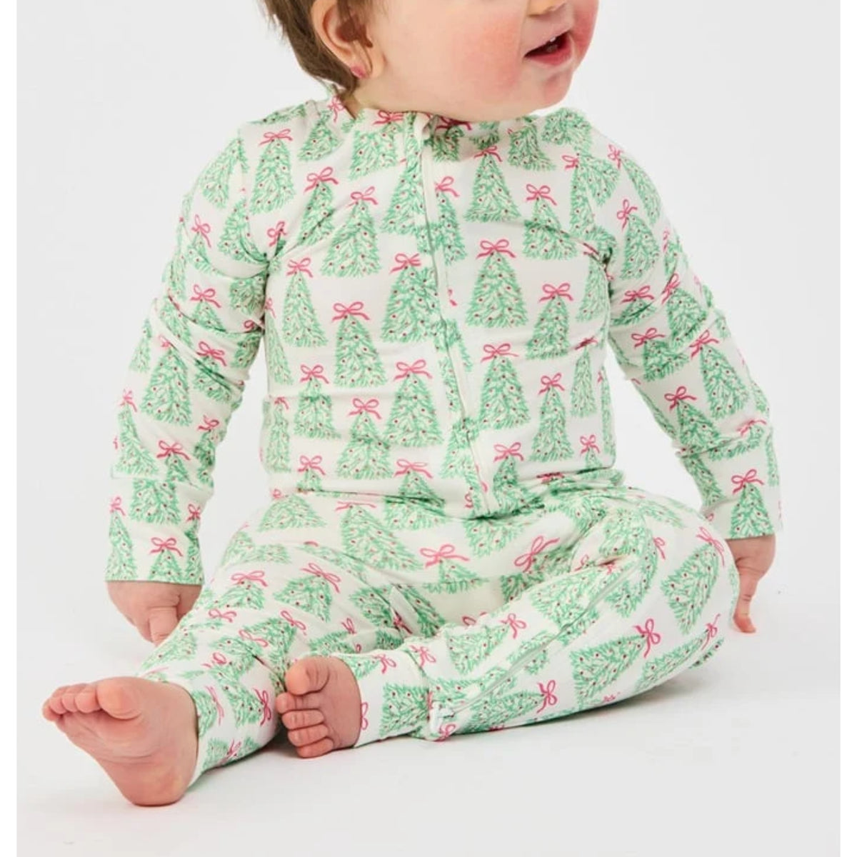 MS - Annie Baby Onesie PJ - Rosy Woodlands