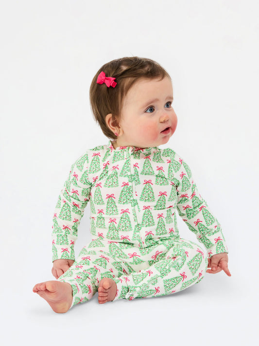MS - Annie Baby Onesie PJ - Rosy Woodlands