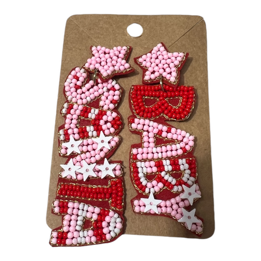 Santa Baby Beaded Earrings