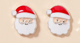 Santa Stud Earrings