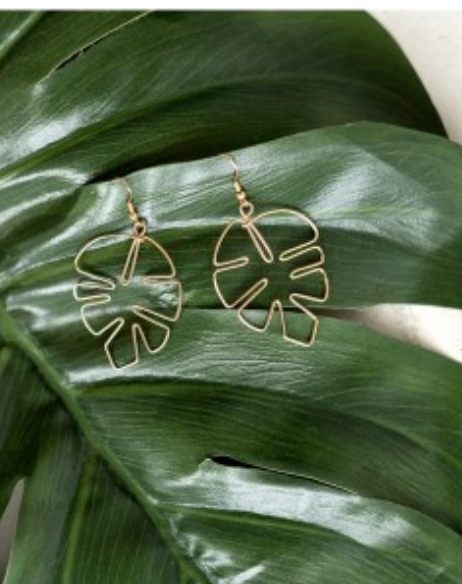 Palm Tropical Earrings - Ascension Golf Carts, LLC