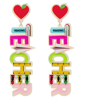 Teacher Drop Earrings