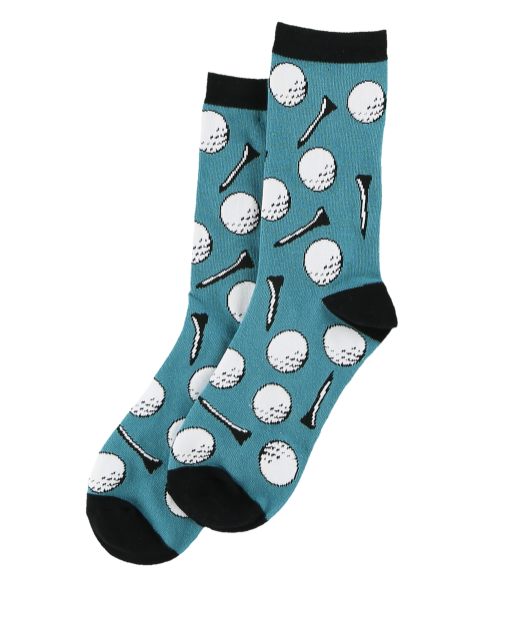 Golf Ball Crew Sock