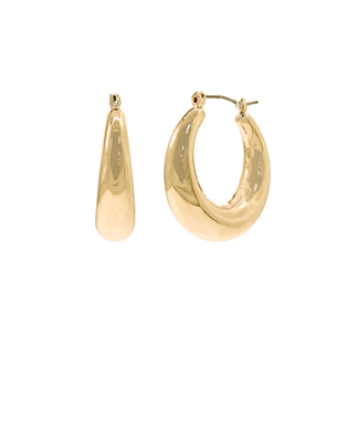 GS - Gold Hoop Earrings