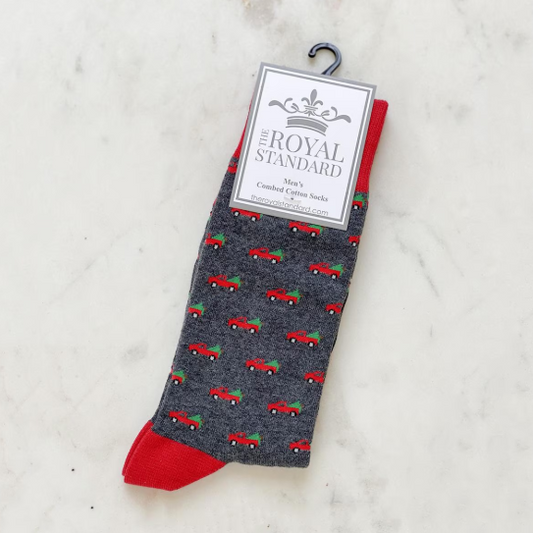 TRS - Youth - Christmas Truck Socks