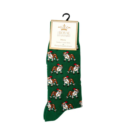 TRS - Men's St. Nick Bulldog Socks