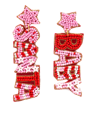 GS - Santa Baby Beaded Earrings