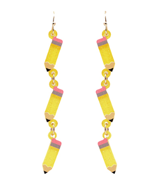 GS - Multi Pencil's Drop Earrings