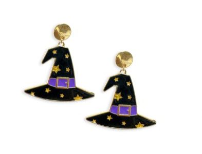 V&L - Witches Hat Earrings
