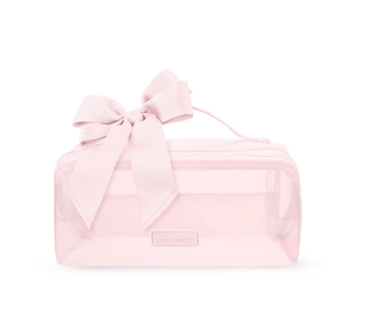 Case-Mate: Jelly Cosmetic Bag - Ballet Pink Bow