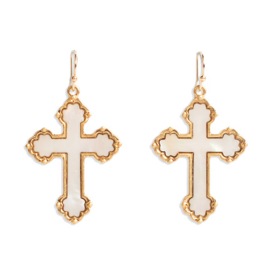 TRS - Venetian Cross Earrings