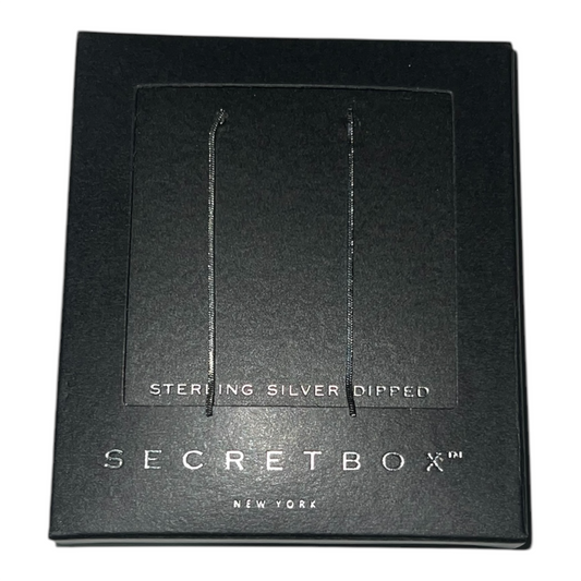 Silver Chain Dangle Earrings