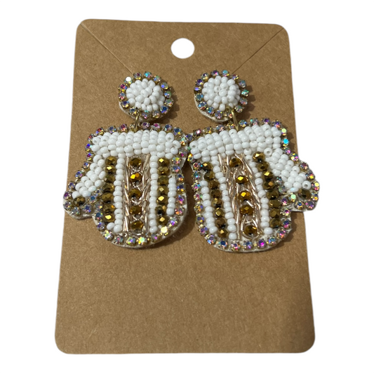 Mitten Beaded Earrings