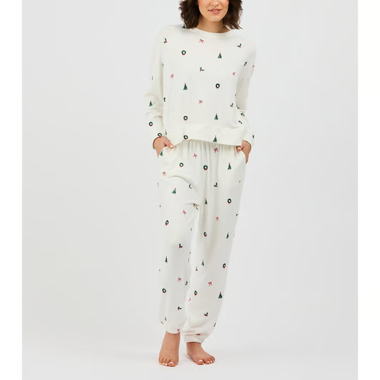 MS - Sophie PJ Jogger Set - Christmas Icons
