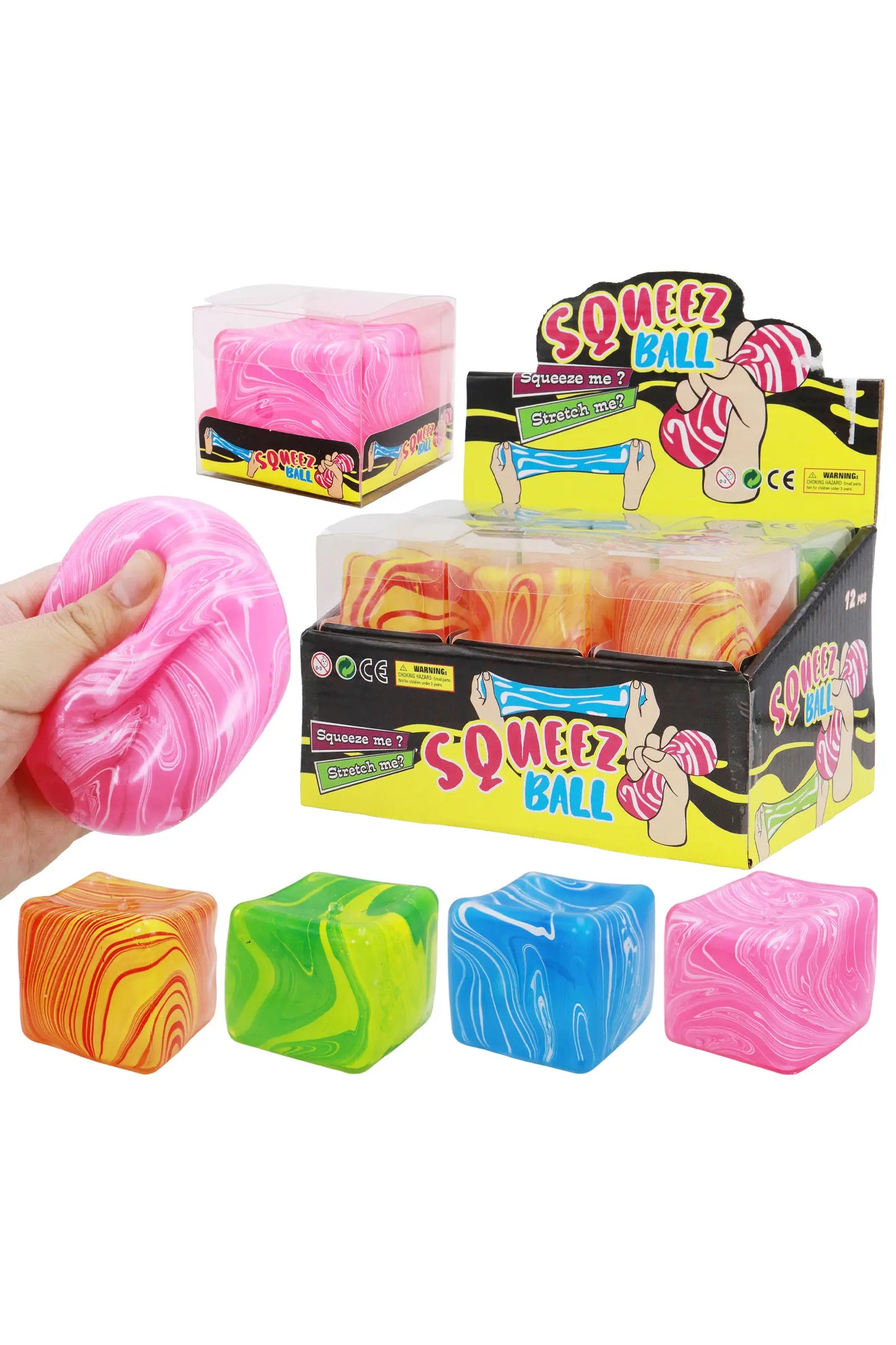 Swirl Cube Squishy