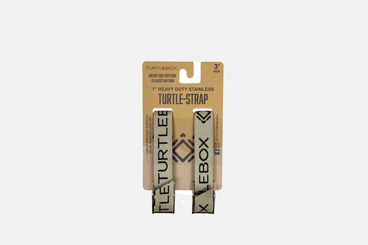 TURTLEBOX - Tan Tie-Down Straps