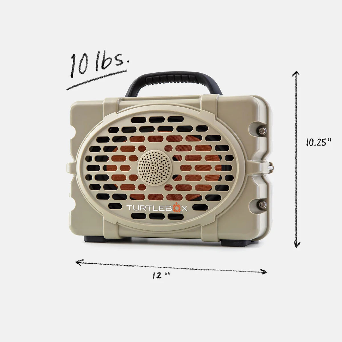 TURTLEBOX - Tan (Original Gen 3) Speaker