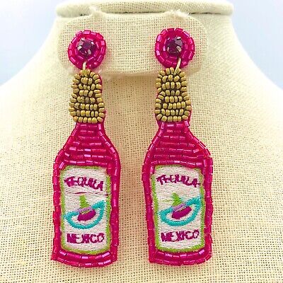 Tequila Beaded Earrings