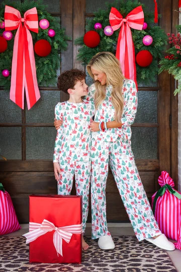 MS - Annie Women's PJ Set (LSP) - Tidings Toile