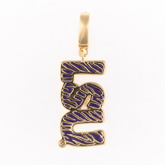 MM - Sophie Luxe LSU Tiger Stripe Charm