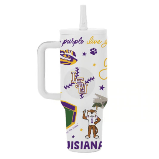 MS - LSU Tigers To Go 30 oz. Tumbler