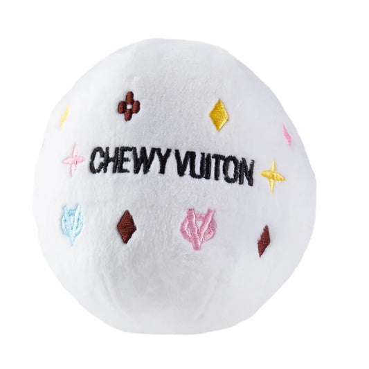 Small White Chewy Vuiton Ball - Ascension Golf Carts, LLC