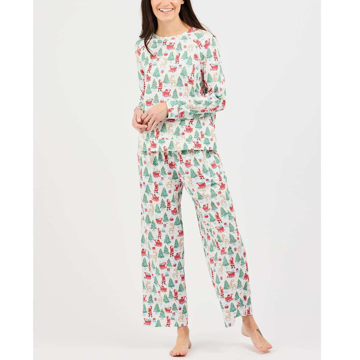 MS - Annie Women's PJ Set (LSP) - Tidings Toile