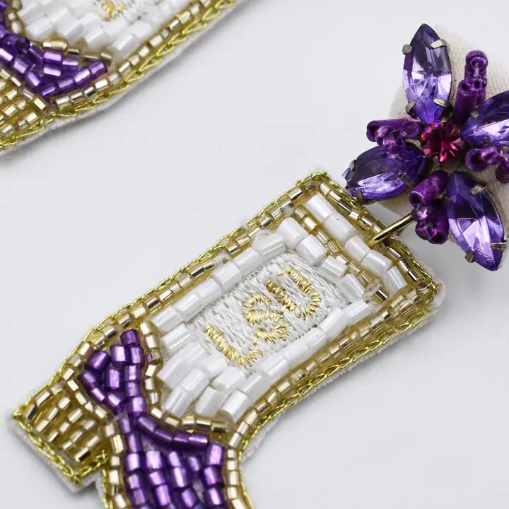 LSU Boot Earrings