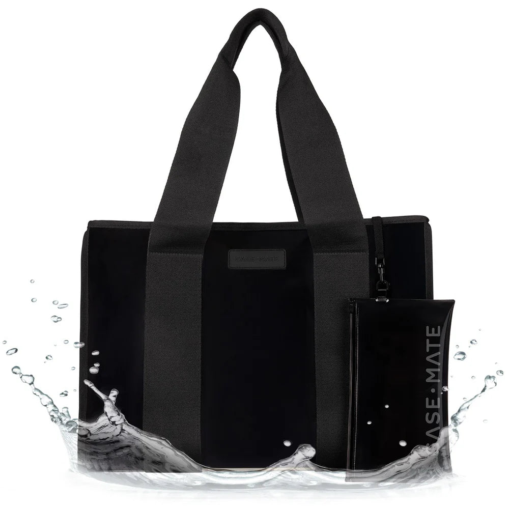 Case-Mate : Midnight Black Jelly Tote Bag