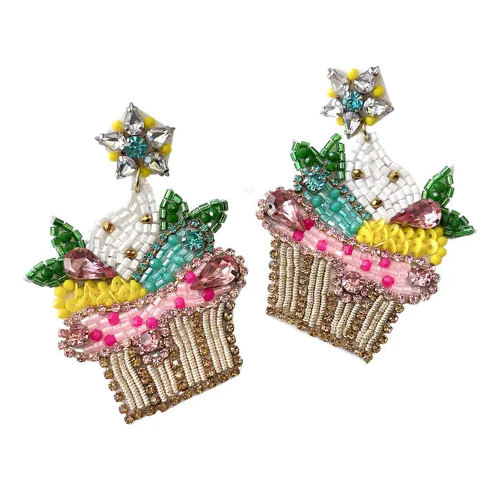 Sweet Treat Beaded Earrings
