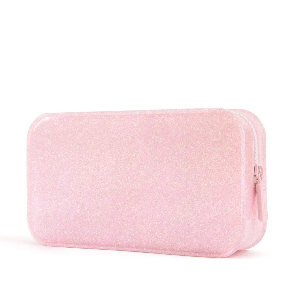 Case-Mate : Ballet Pink Twinkle Jelly Makeup Bag