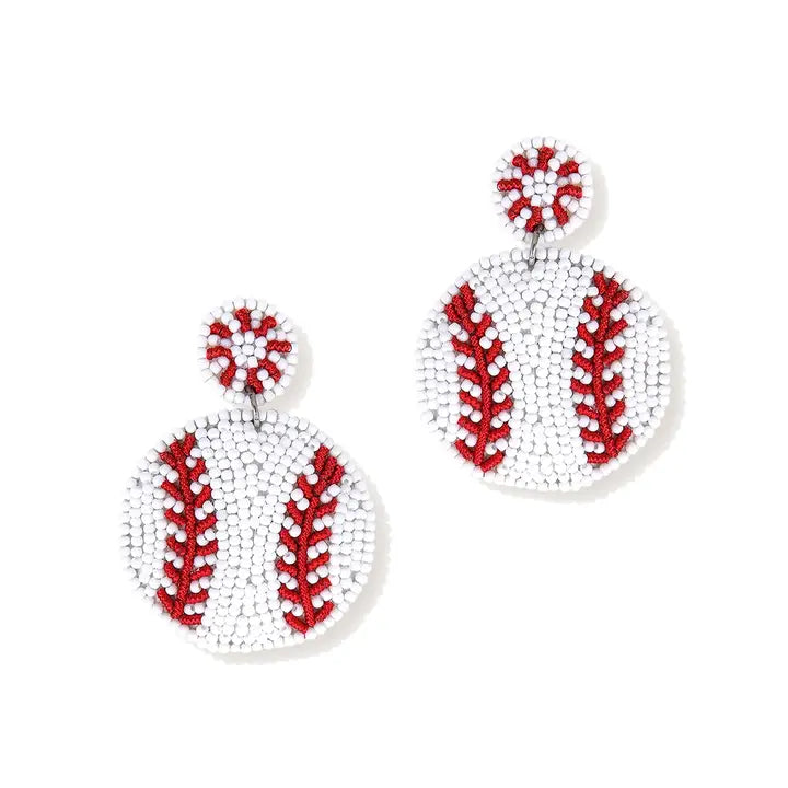 Let's Play Baseball Earrings