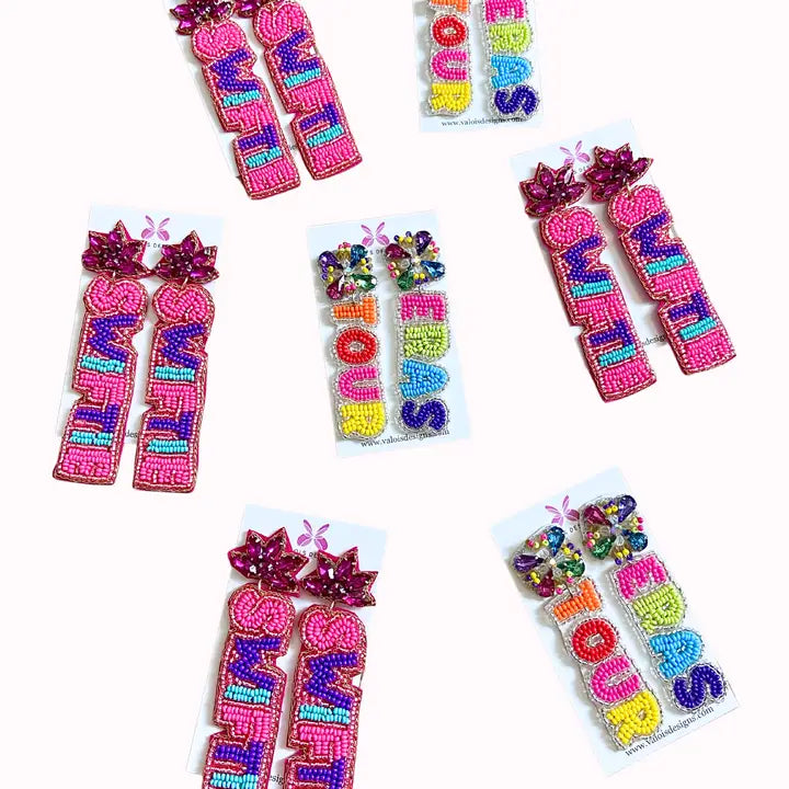 Pink Swiftie Earrings